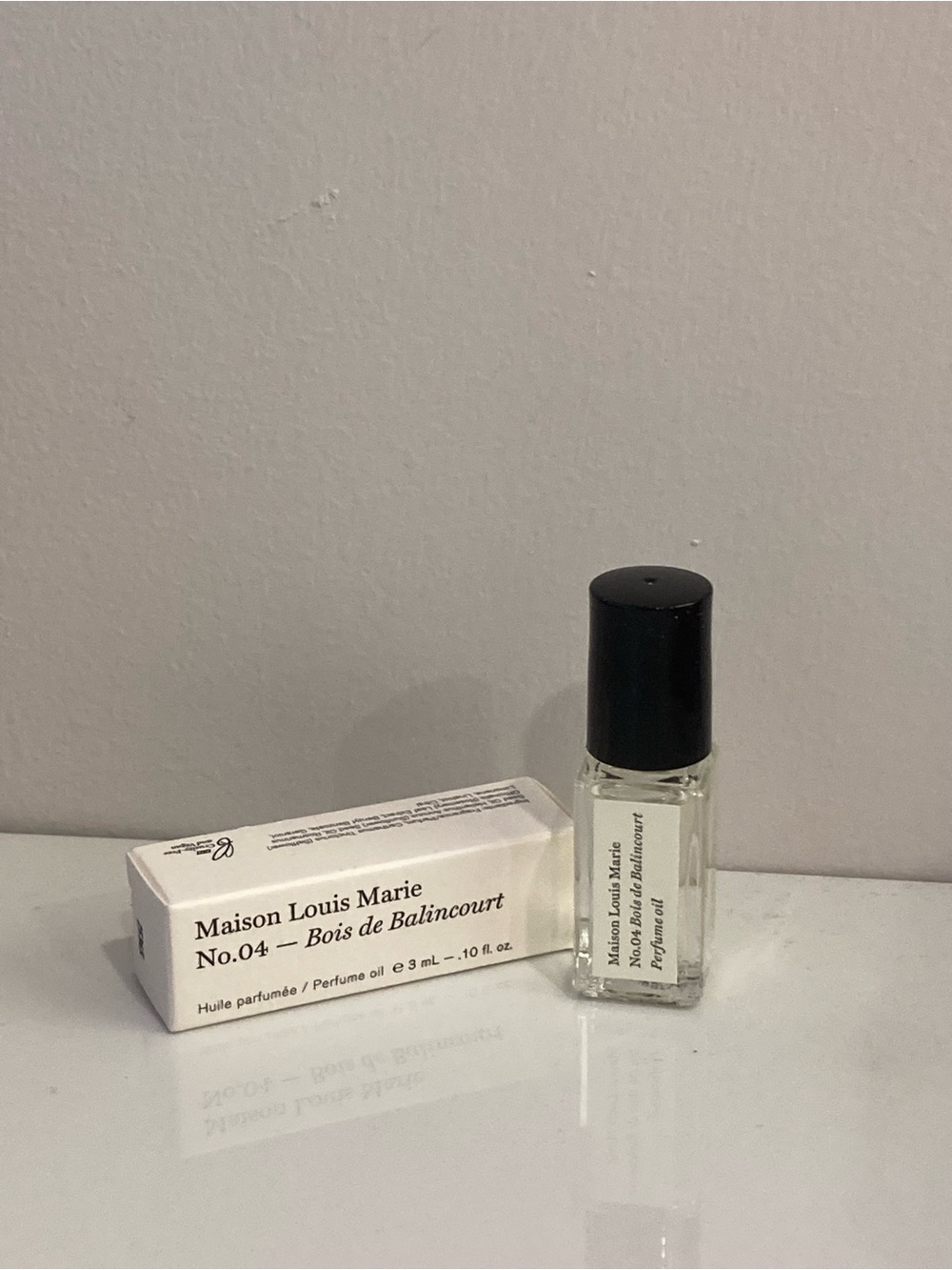 Maison Louis Marie No.04 Bois de Balincourt Perfume Oil Roller NWT 3ml